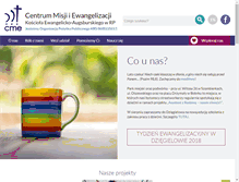 Tablet Screenshot of cme.org.pl